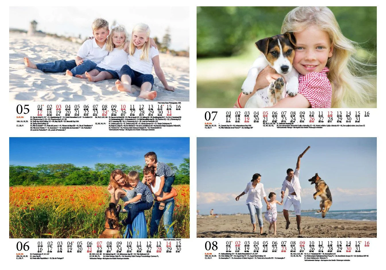 Seelenzauber Wandkalender „Familienzauber 2026“ – DIN A5